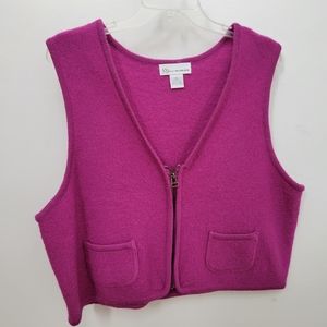 Wool Cardigan vest